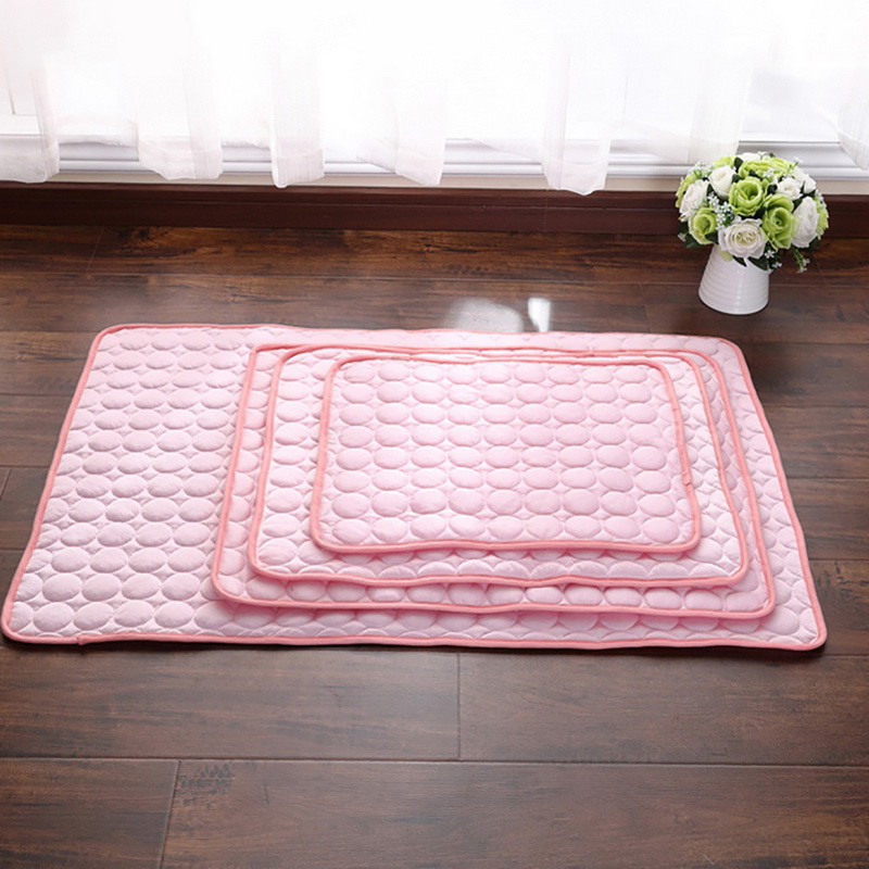 Livraison gratuite Tapis rafraîchissant pour animaux de compagnie, accessoire d'été, pour chiens et chats, canapé, respirant, lavable, pour les petits, moyens et grands chiots et chatons, pour vo