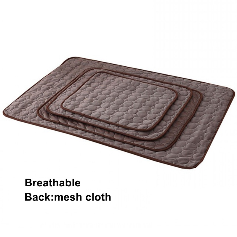 Livraison gratuite Tapis rafraîchissant pour animaux de compagnie, accessoire d'été, pour chiens et chats, canapé, respirant, lavable, pour les petits, moyens et grands chiots et chatons, pour vo