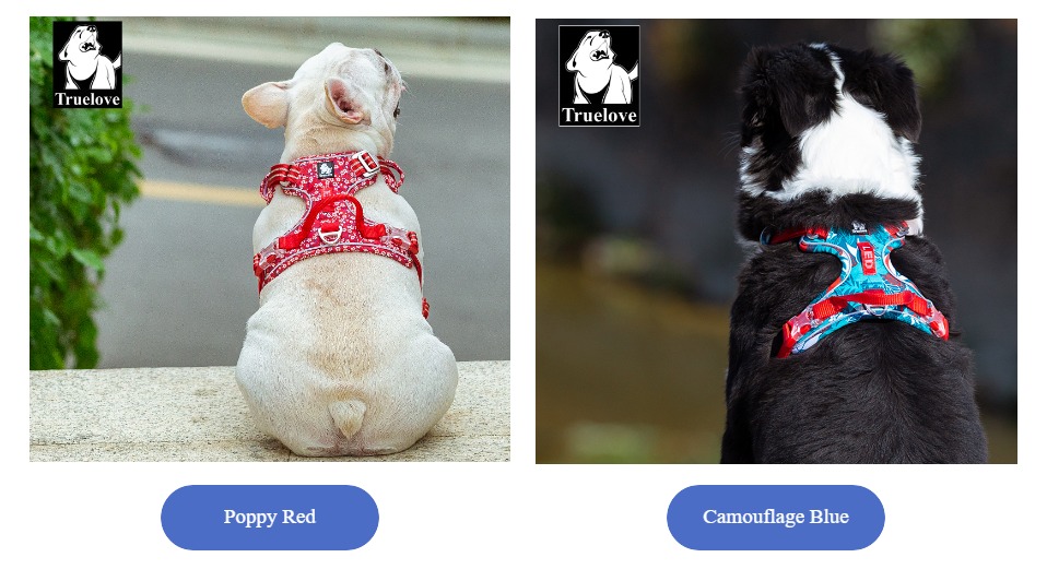 Truelove – harnais pour animaux de compagnie, petit, moyen et grand chien fendu, mode en plein air, livraison directe