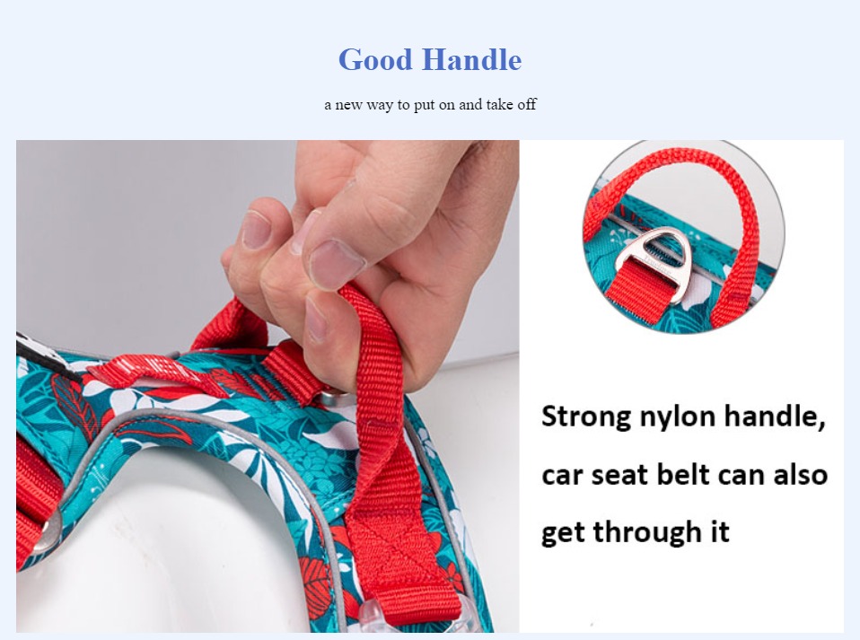 Truelove – harnais pour animaux de compagnie, petit, moyen et grand chien fendu, mode en plein air, livraison directe