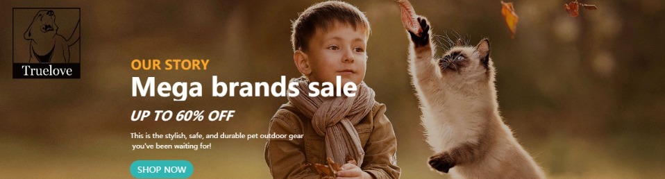 Truelove – harnais pour animaux de compagnie, petit, moyen et grand chien fendu, mode en plein air, livraison directe