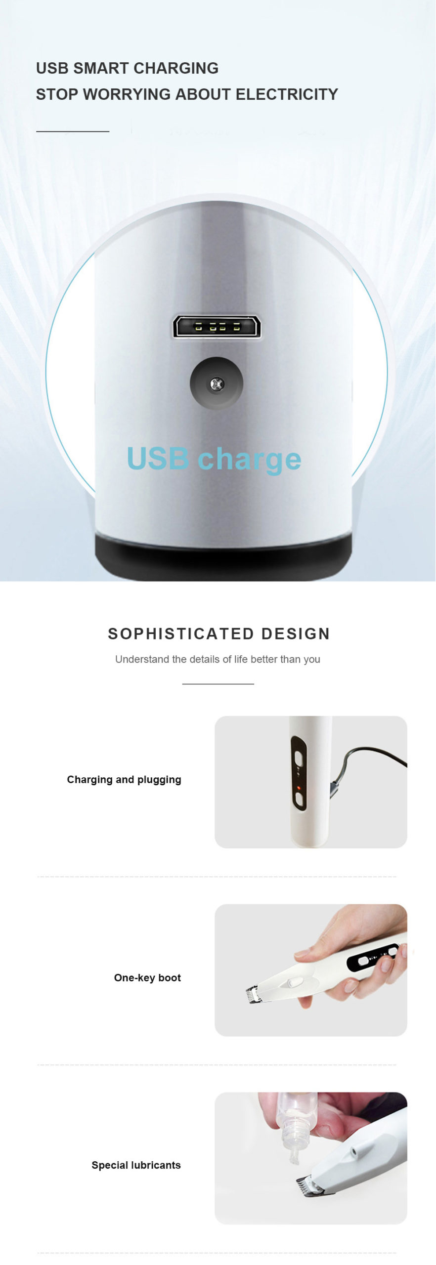 Tondeuse professionnelle