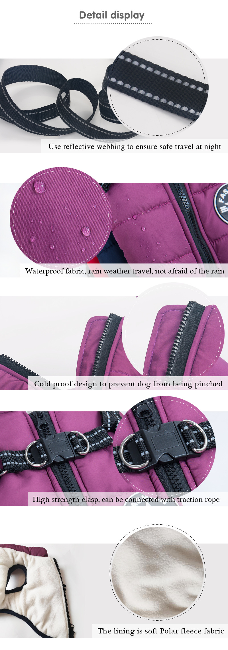 Vêtements d'hiver pour chiens Vêtements d'hiver pour chiens