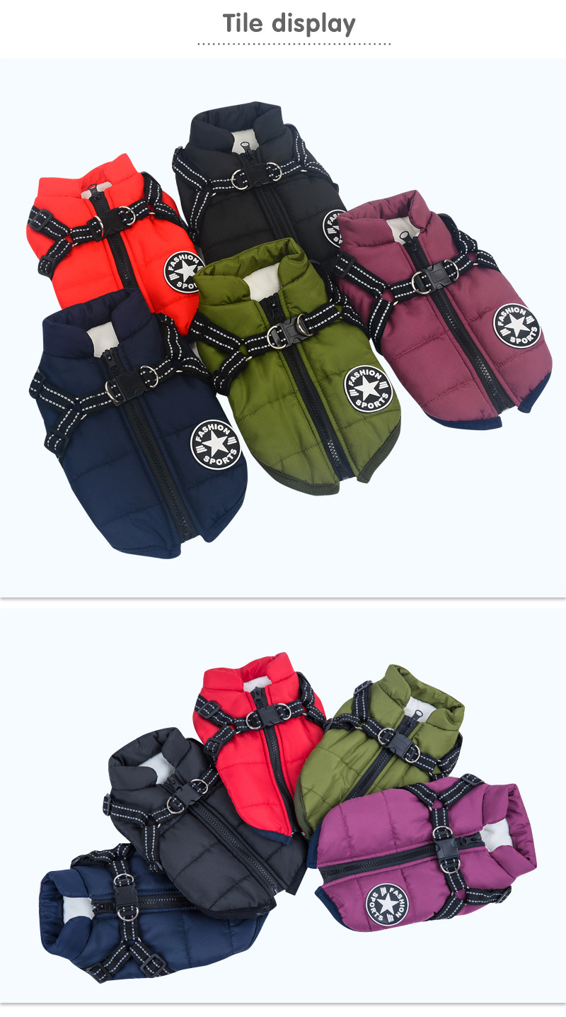 Vêtements d'hiver pour chiens Vêtements d'hiver pour chiens