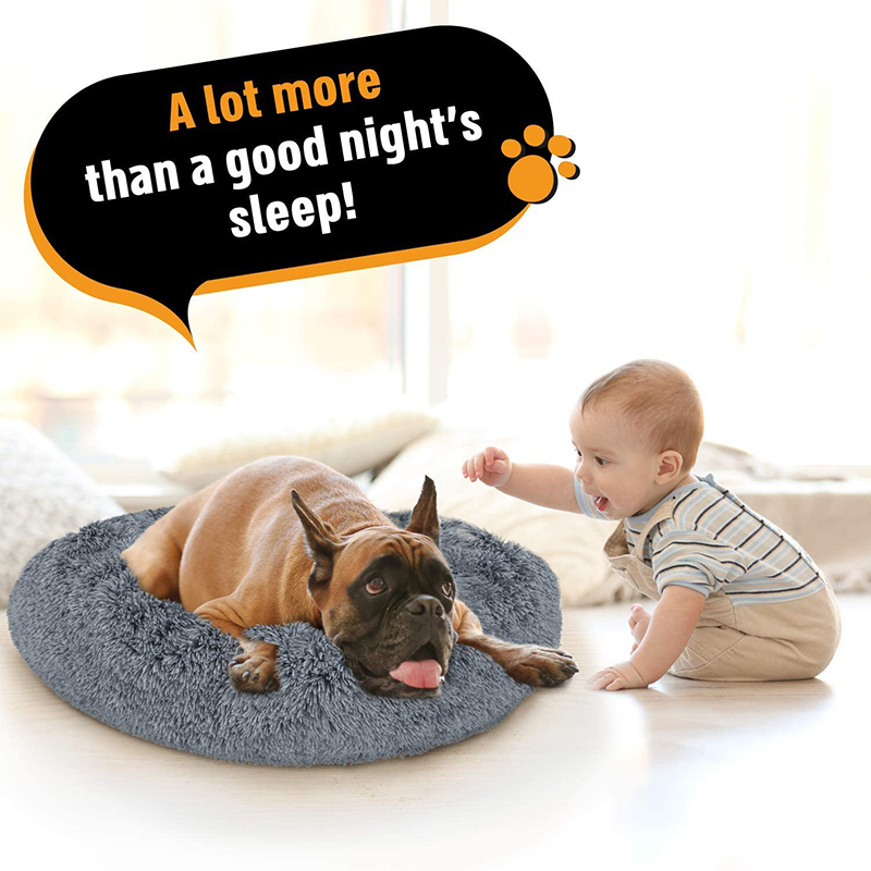 Coussin de lit en peluche