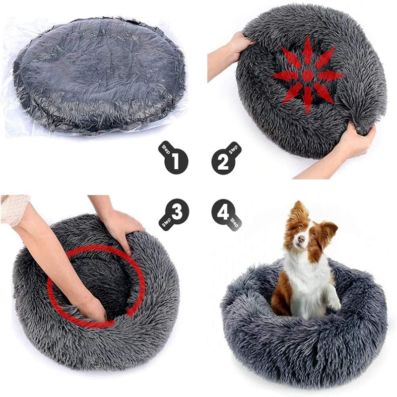 Coussin de lit en peluche