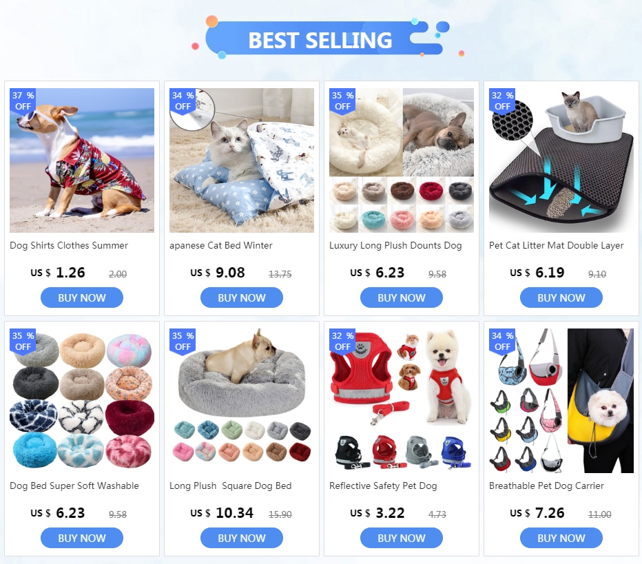 Lit en peluche pour animaux de compagnie VIP, grand, petit, pour chat, tapis rond en peluche, canapé, produits de livraison directe, lit apaisant pour chien, donuts