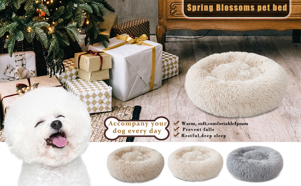 Coussin peluche pour animaux de compagnie