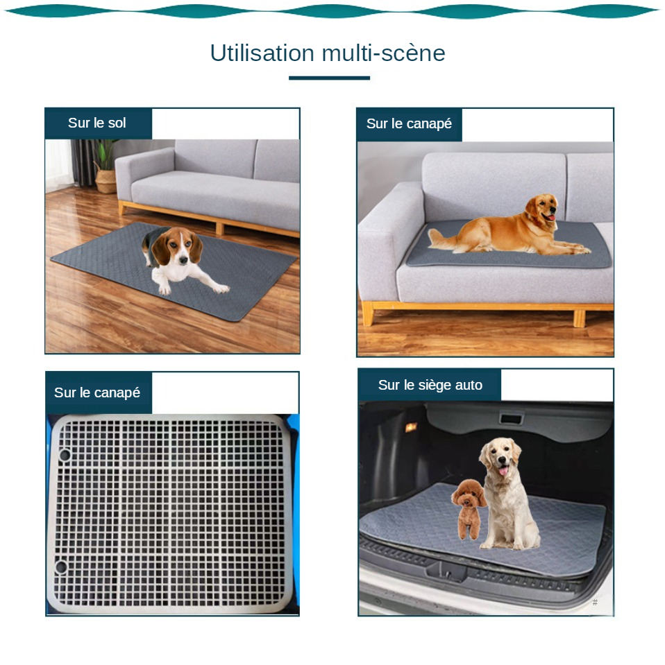 Couverture de pipi pour chien