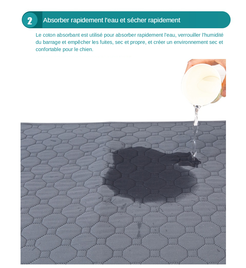 Couverture de pipi pour chien