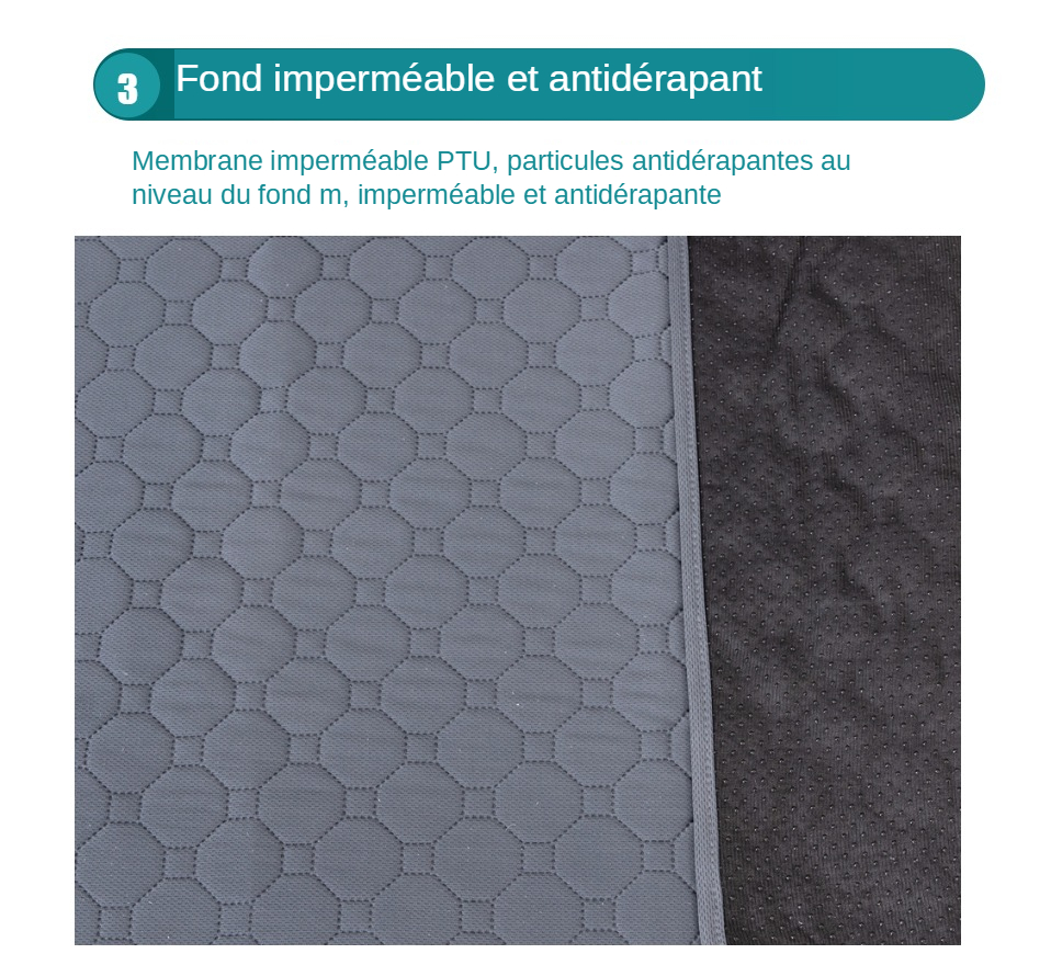 Couverture de pipi pour chien