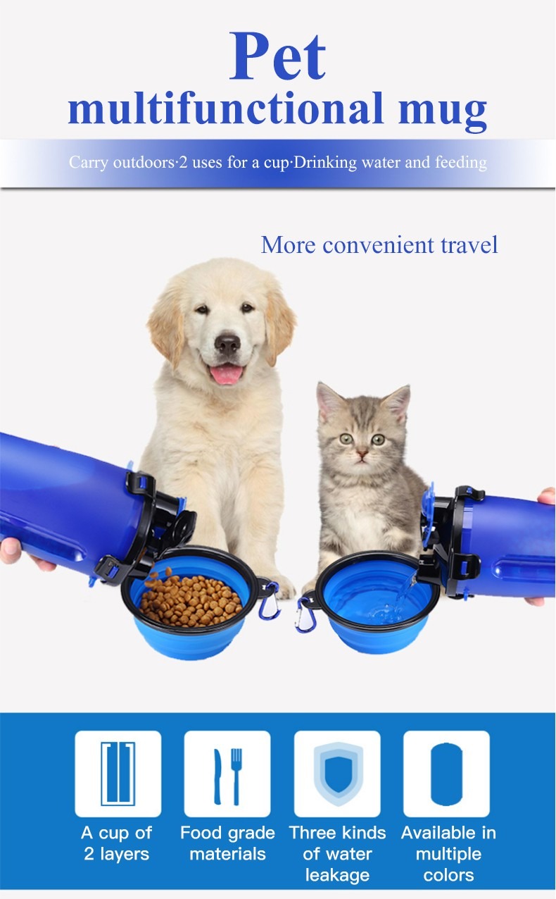 Furrybaby – bouteille d'eau Portable pliable