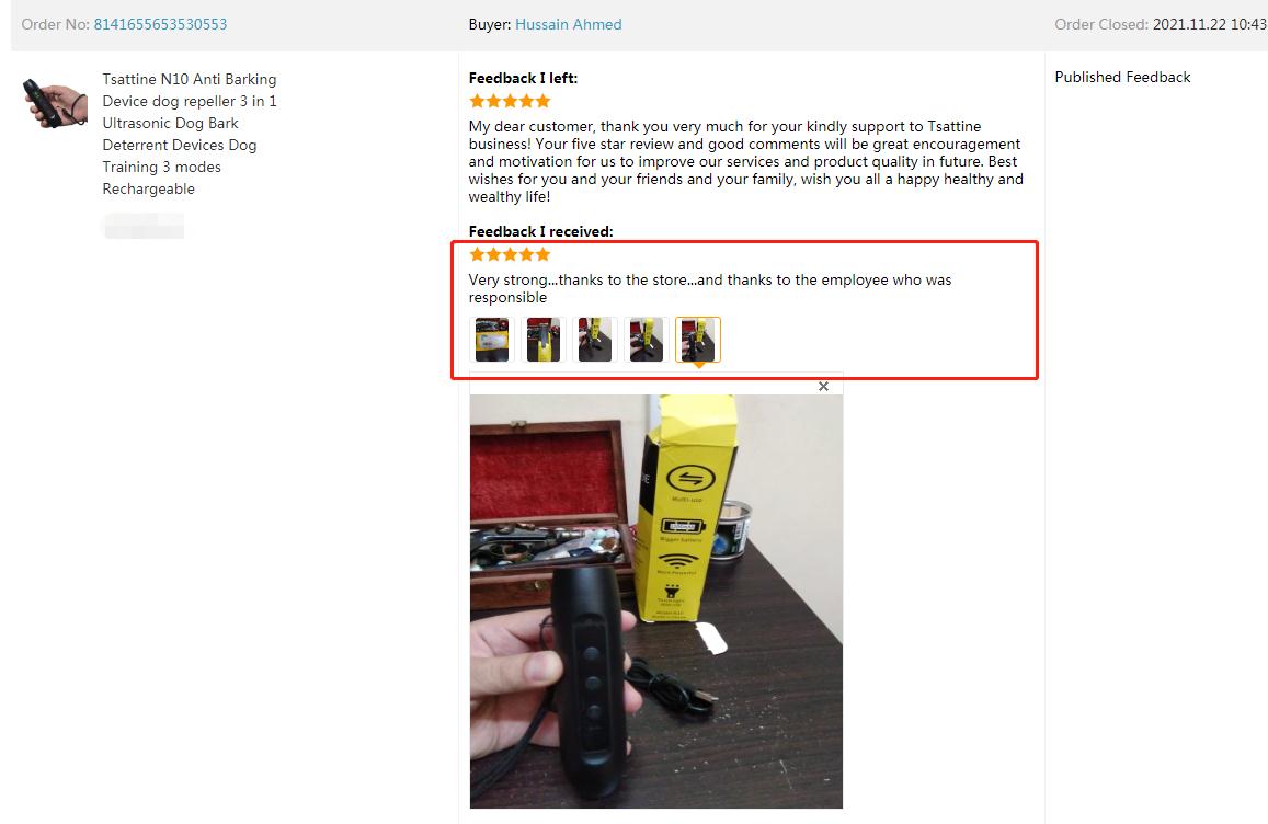 Répulsif à ultrasons pour chiens