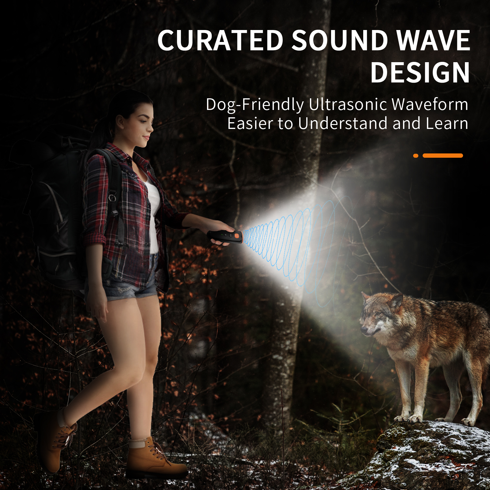 Répulsif à ultrasons pour chiens