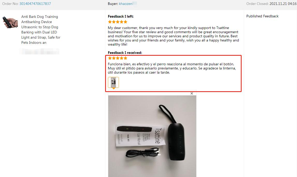 Répulsif à ultrasons pour chiens