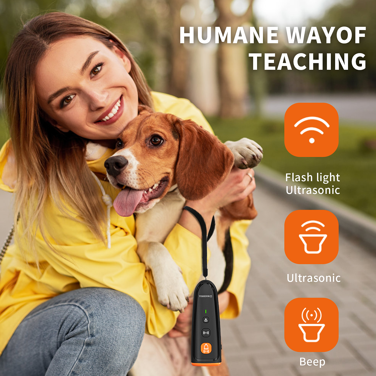 Répulsif à ultrasons pour chiens