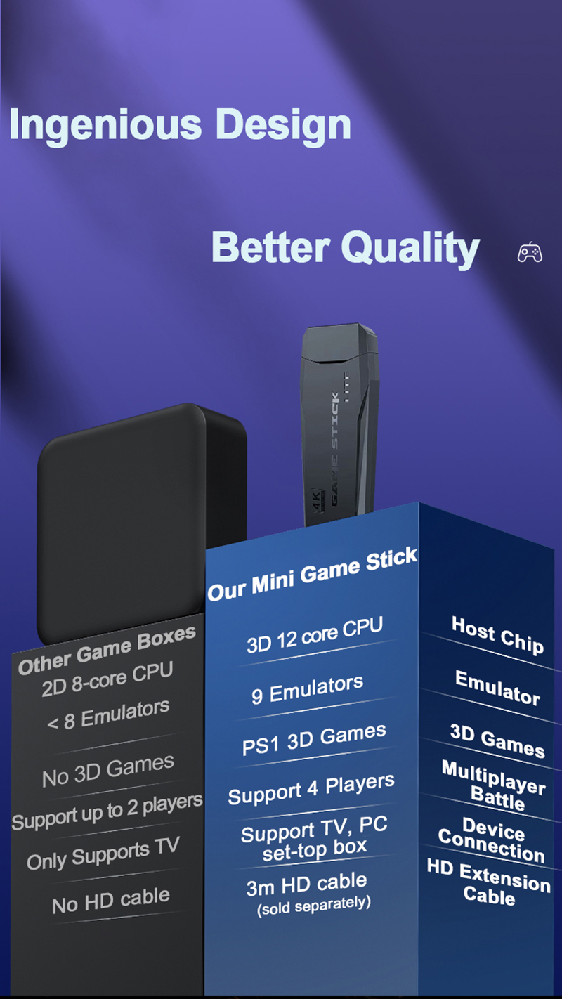 Sapo de dados usb sem fio handheld tv vídeo console construir em 1800 jogos para nes retro dendy game console portátil retro jogo vara