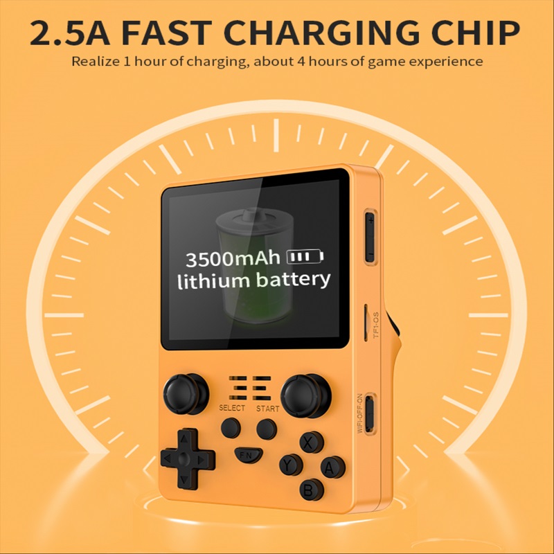2023 novo powkiddy rgb20s retro console de jogos sistema de código aberto 3.5-Polegada ips tela handheld console de jogos de vídeo com 25000 + jogos 2023 novo powkiddy rgb20s retro console de jogos sistema de código aberto 3.5-Polegada ips tela handheld console de jogos de vídeo com 25000 + jogos