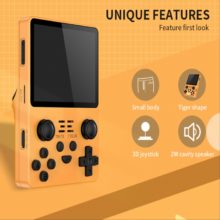 2023 novo powkiddy rgb20s retro console de jogos sistema de código aberto 3.5-Polegada ips tela handheld console de jogos de vídeo com 25000 + jogos