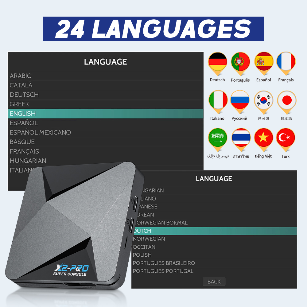 KinHank – Super Console de jeux vidéo Portable X2 Pro 4K, 100000 jeux rétro 70, émulateur pour PSP/PS1/Sega Saturn