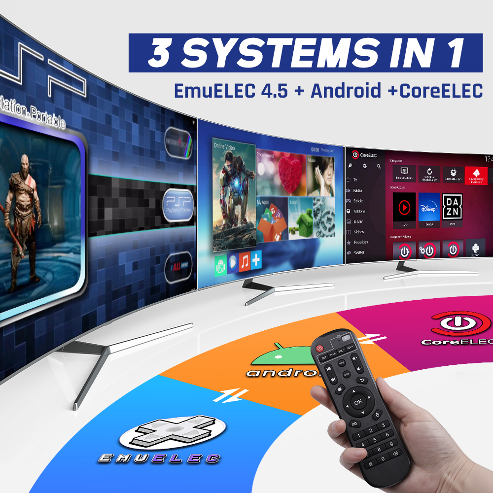 KinHank – Super Console de jeux vidéo Portable X2 Pro 4K, 100000 jeux rétro 70, émulateur pour PSP/PS1/Sega Saturn