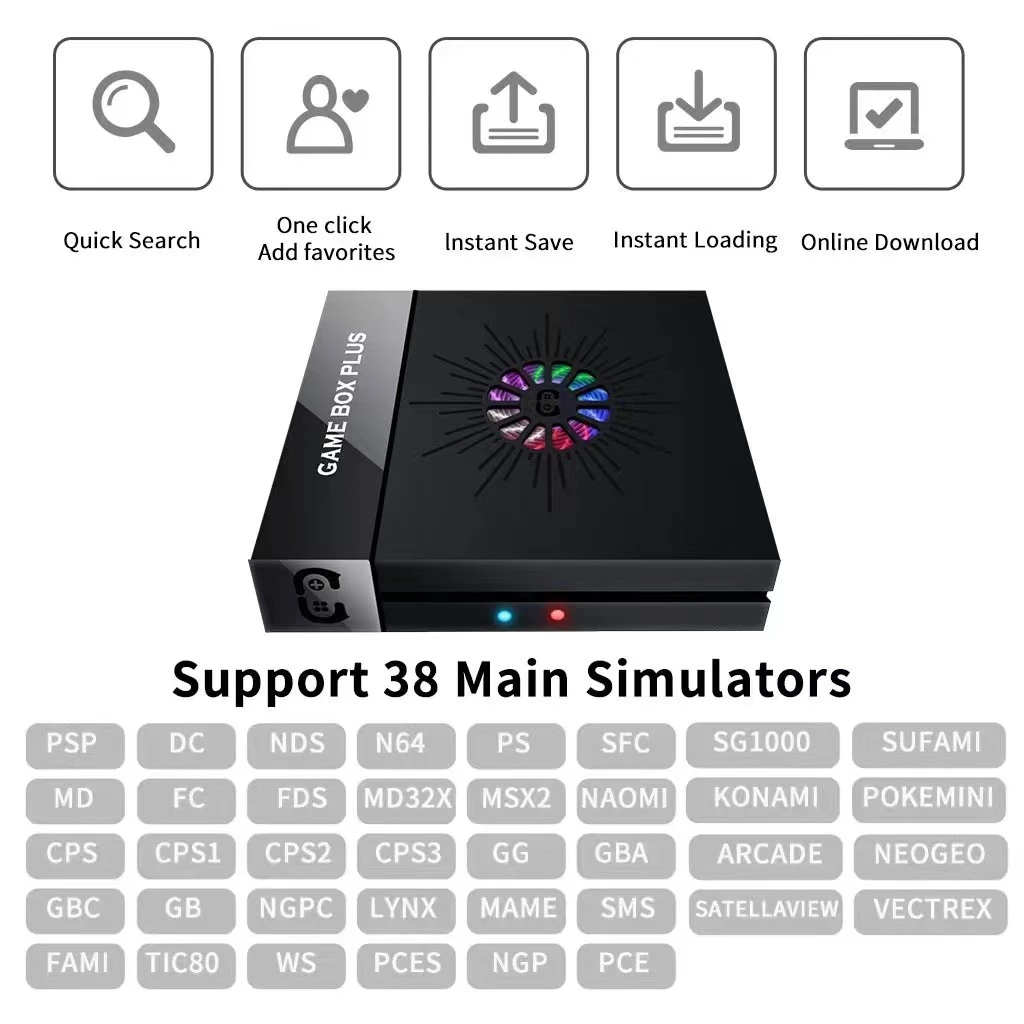 Console de jeu Super Box X6S, sortie HD 4K, carte TF de 256 go, plus de 70000 jeux pour PSP, multijoueur, édition maison