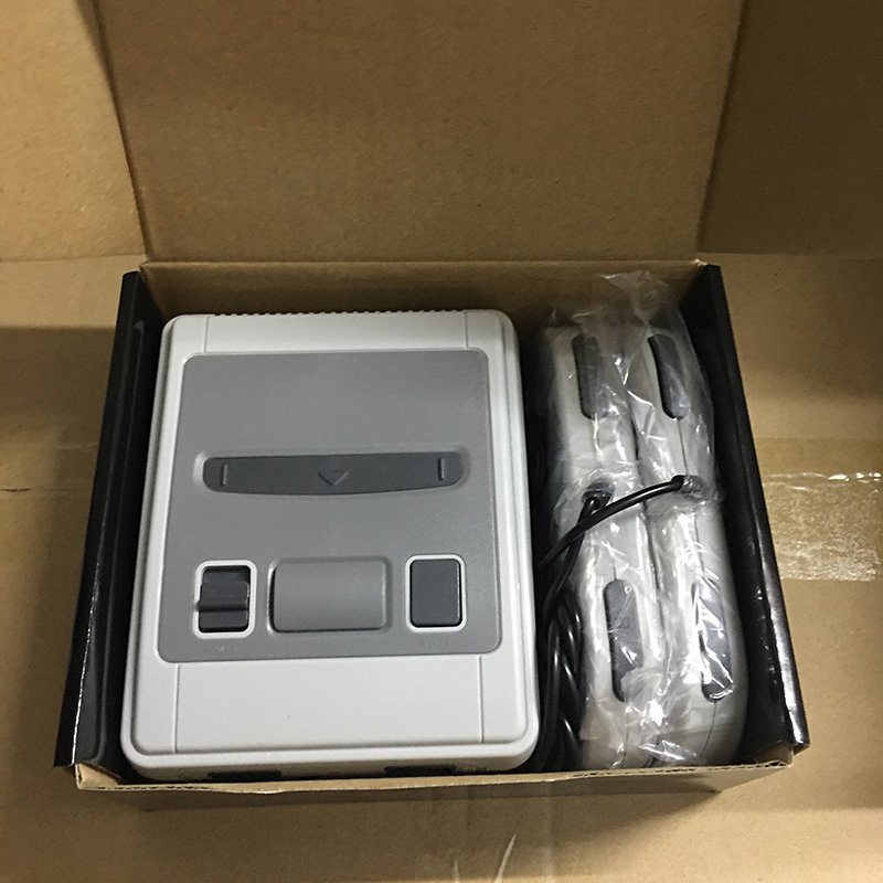 Mini Console de jeux vidéo rétro classique avec 620 jeux intégrés, 8 bits, sortie AV, avec gampad