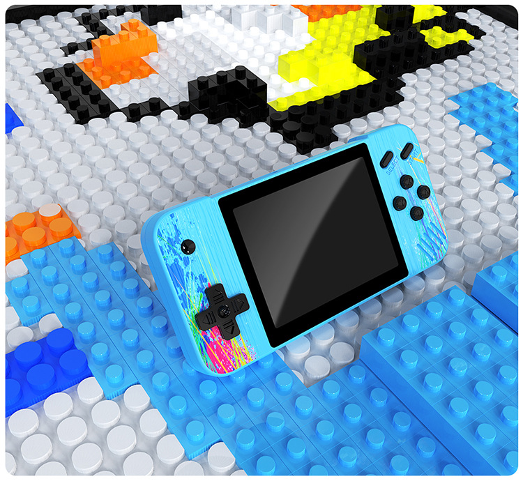 Console de jeux vidéo Portable, 800 jeux rétro classiques, sortie AV, 3.5 pouces, 8 bits, cadeau pour enfant