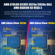 ANBERNIC – Console de jeux vidéo portable Win600, PC de poche, AMD 3020e/3050e, écran IPS de 5.94 pouces, pour bureau, Windows 10, wi-fi 5