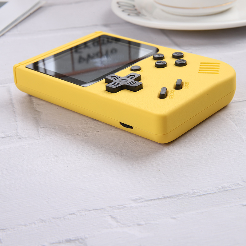 Mini Console de jeux vidéo Portable avec écran LCD couleur de 400 pouces, 3.0 jeux intégrés, 8 bits, pour enfants