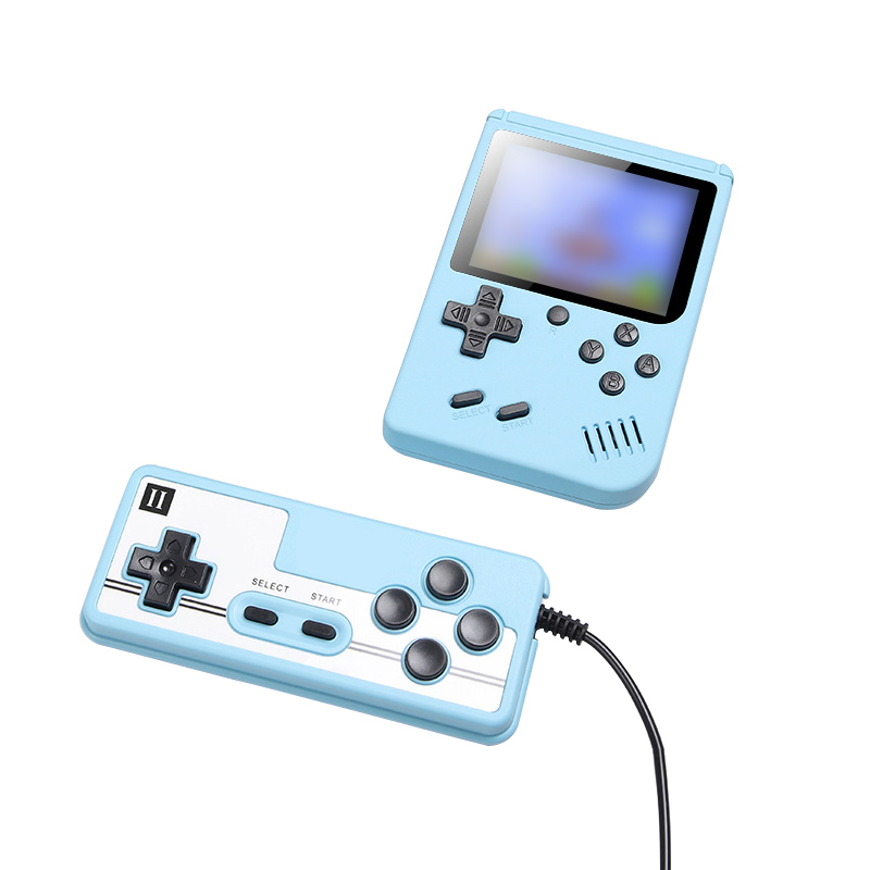 Mini Console de jeux vidéo Portable avec écran LCD couleur de 400 pouces, 3.0 jeux intégrés, 8 bits, pour enfants