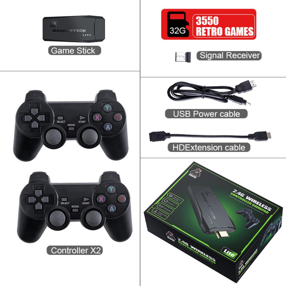 Y3 Lite – Console de jeu vidéo HD 4K, 64 go, 10000 jeux inclus, rétro, portable, manette sans fil, pour PS1/GBA Y3 Lite – Console de jeu vidéo HD 4K, 64 go, 10000 jeux inclus, rétro, portable, manette sans fil, pour PS1/GBA
