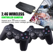 Y3 Lite – Console de jeu vidéo HD 4K, 64 go, 10000 jeux inclus, rétro, portable, manette sans fil, pour PS1/GBA