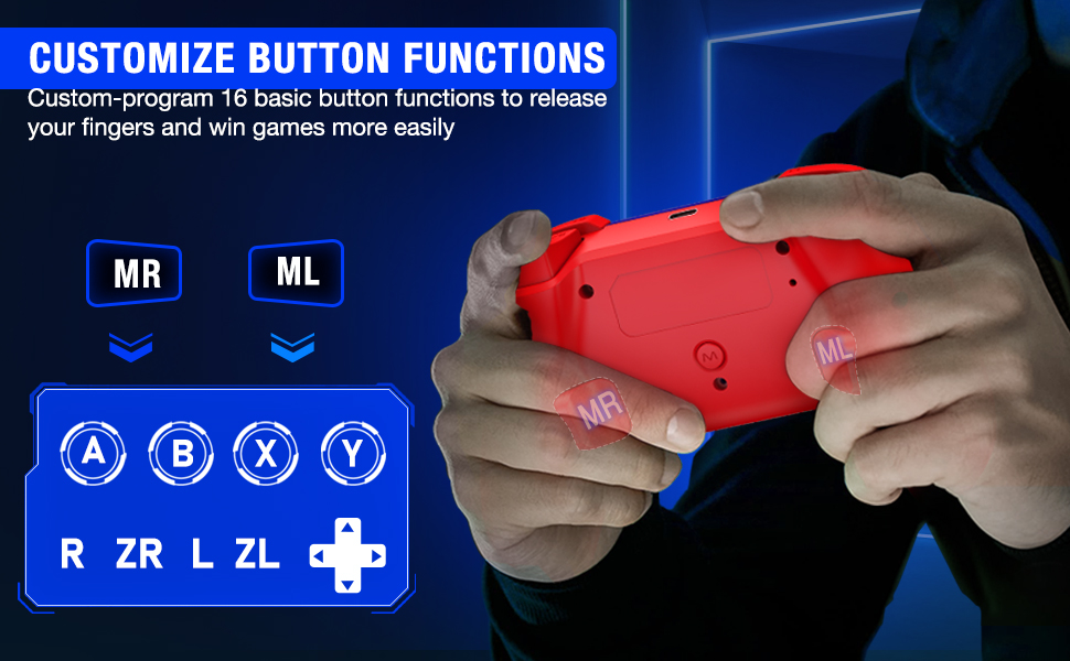 Manette de jeu sans fil Bluetooth pour Nintendo Switch Pro, originale, rvb, contrôleur de jeu professionnel, sans décalage