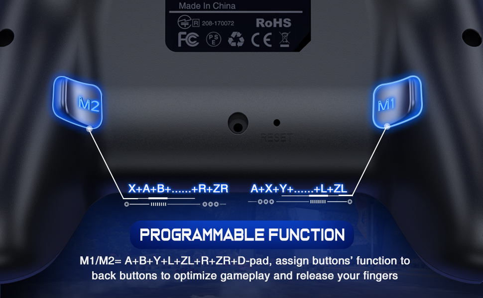 Manette de jeu sans fil Bluetooth pour Nintendo Switch Pro, originale, rvb, contrôleur de jeu professionnel, sans décalage