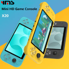 Mini Console de jeux vidéo Portable X7, avec 4.3 jeux classiques intégrés, deux joysticks, Support TV gratuit, 10000 pouces