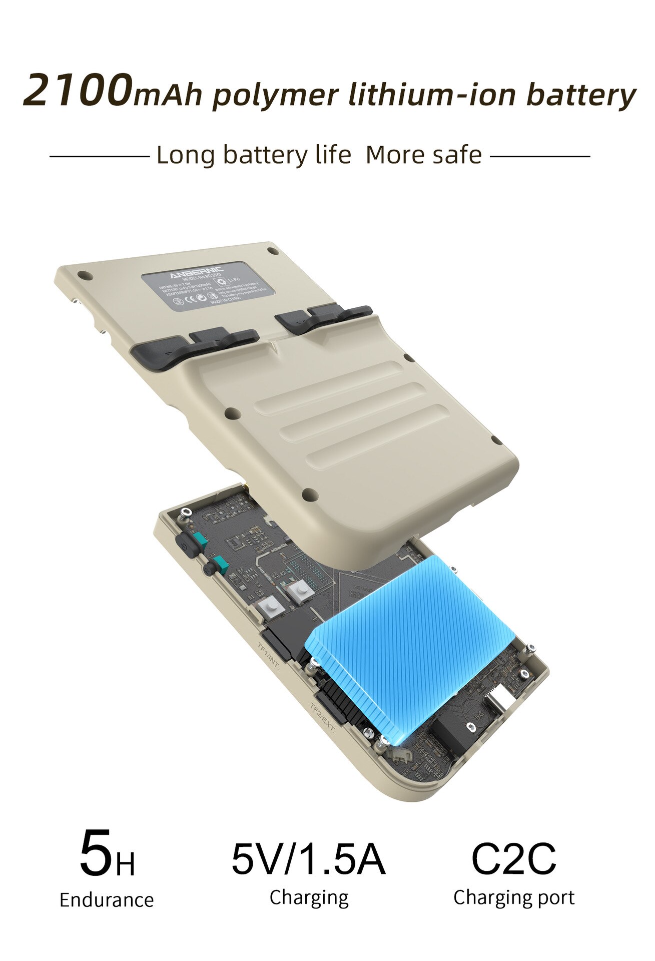 ANBERNIC – Console de jeu vidéo rétro Portable RG35XX, écran IPS de 3.5 pouces, système Linux, cadeau pour enfants