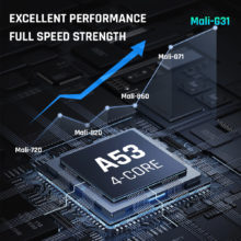 KINHANK – Super Console de jeu rétro X2 100000, compatible avec PSP/PS1/Sega Saturn/DC/MAME, boîtier TV intelligent avec manettes, cadeau pour enfant