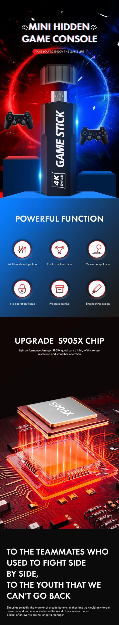 2.4 GO Double Contrôleur Sans Fil