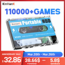 Kinhank – Super Console X Batocera 33 500 go 2T, disque dur 110000 +, jeux vidéo rétro, pour PS3/PS2/PSP/SEGA SATURN/WII/WIIU