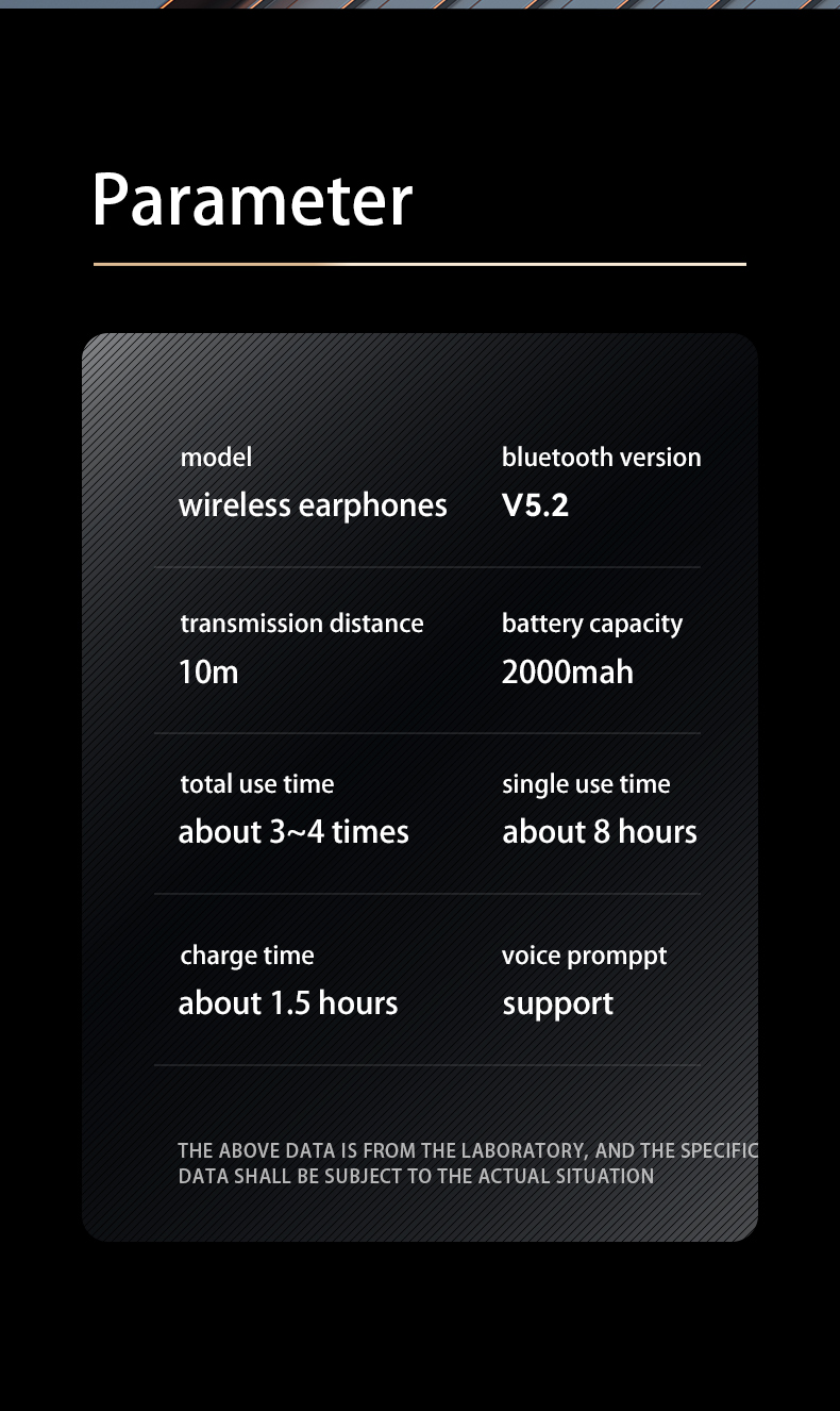 HKEN – écouteurs sans fil Bluetooth 5.2