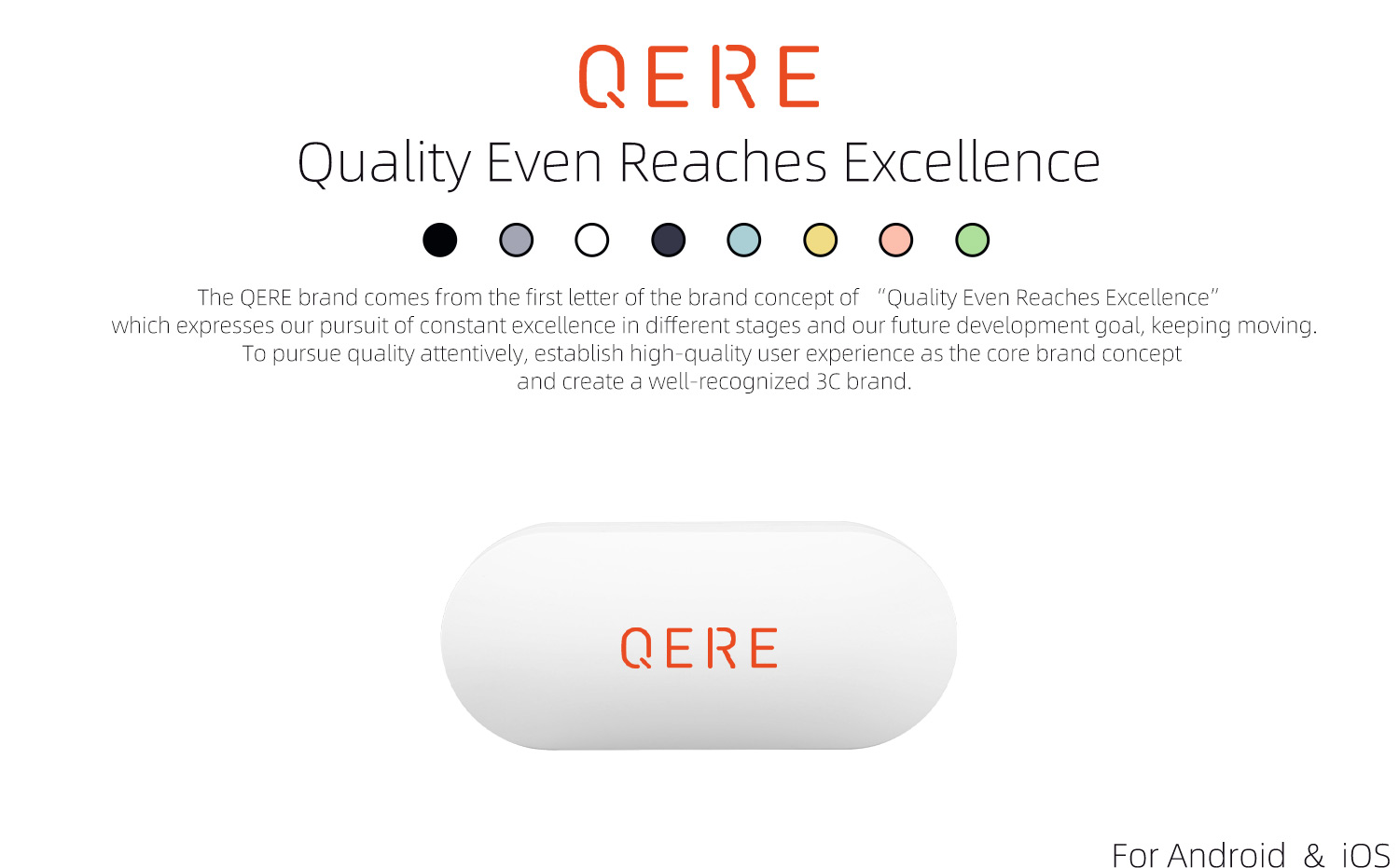 QERE E20 – écouteurs sans fil TWS Bluetooth 5.3