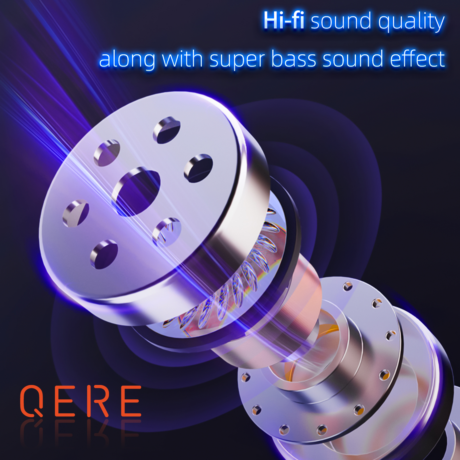 QERE E20 – écouteurs sans fil TWS Bluetooth 5.3
