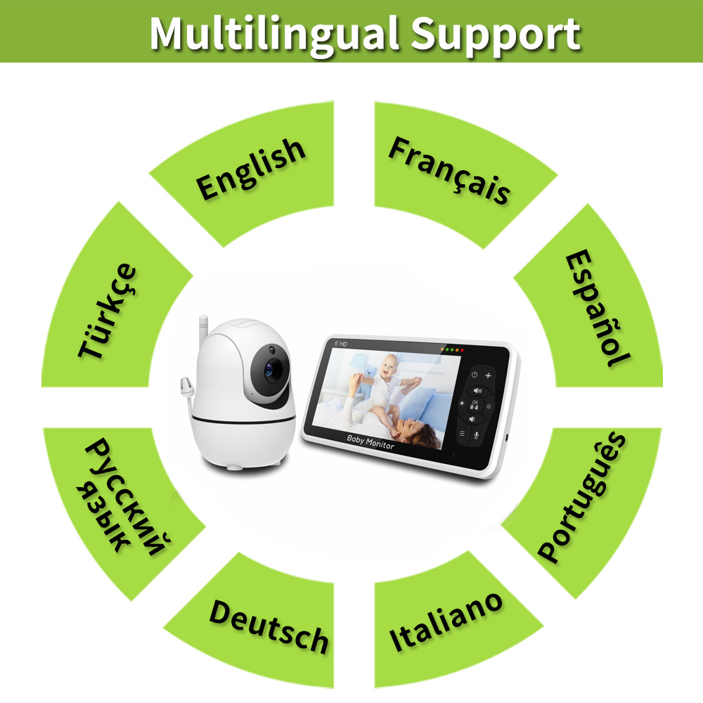 Babyphone vidéo 5