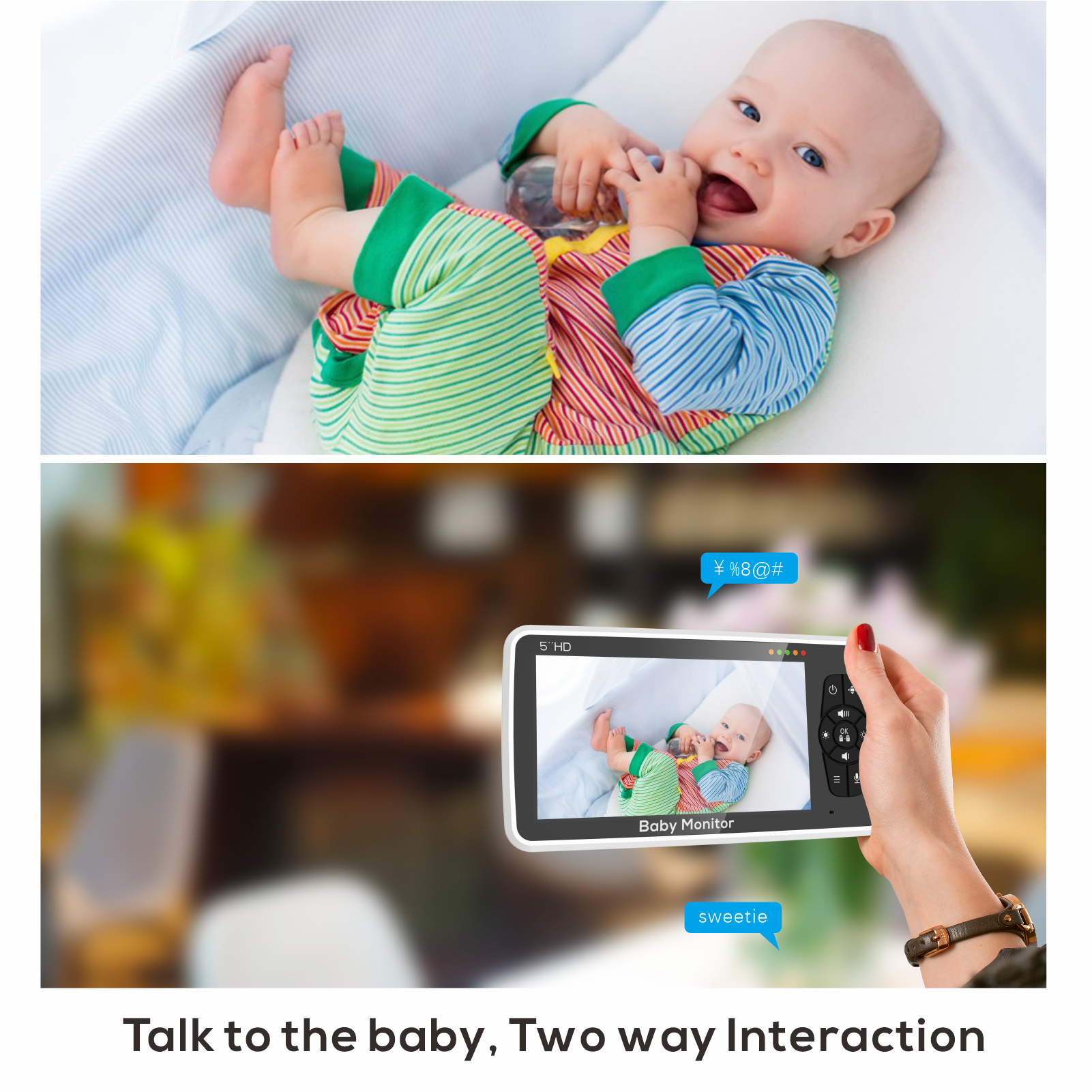 Babyphone vidéo 5