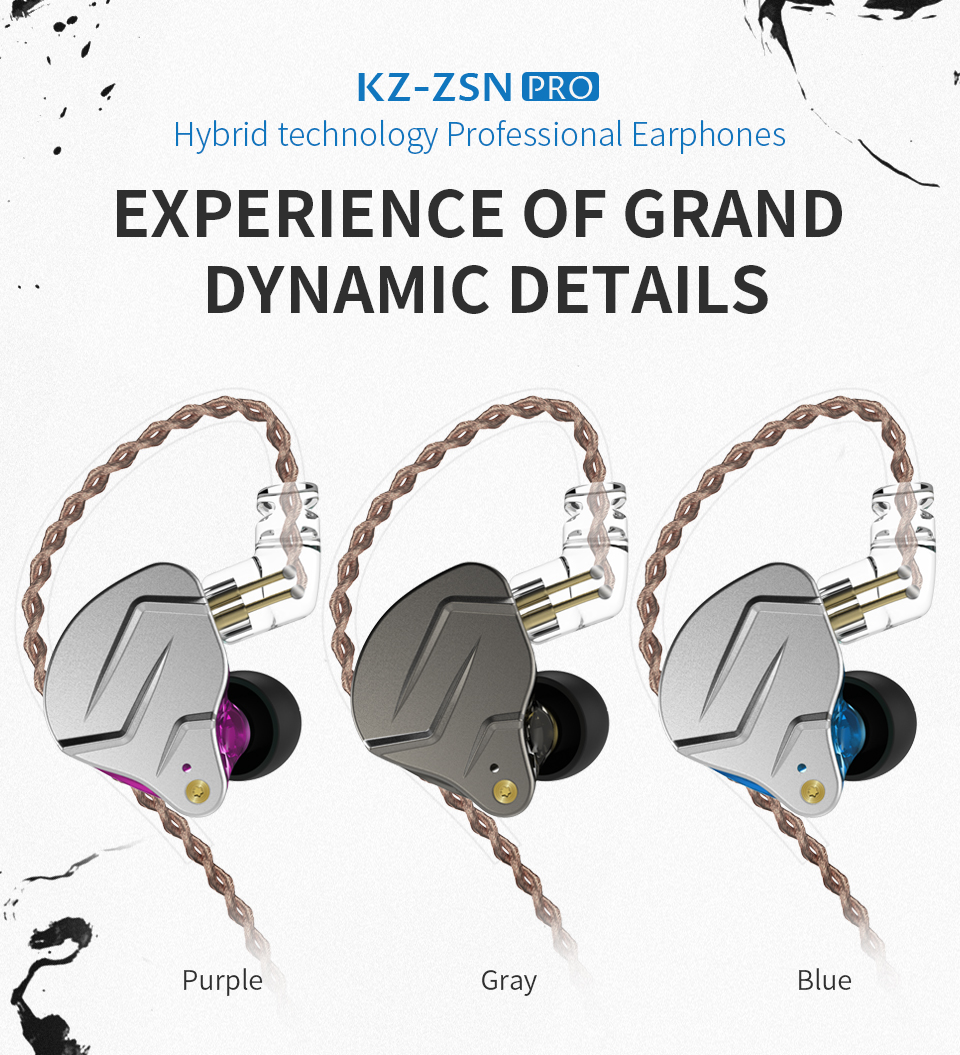 KZ – écouteurs intra-auriculaires