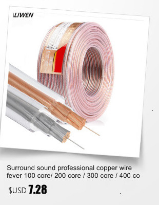 HUALIWEN – câble Audio hi-fi sans oxygène