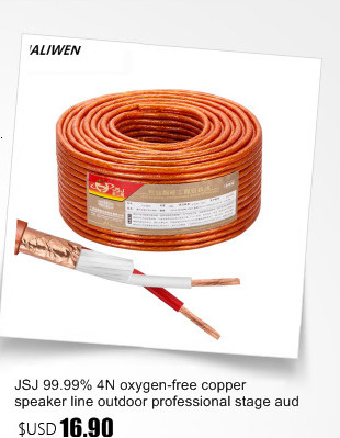 HUALIWEN – câble Audio hi-fi sans oxygène