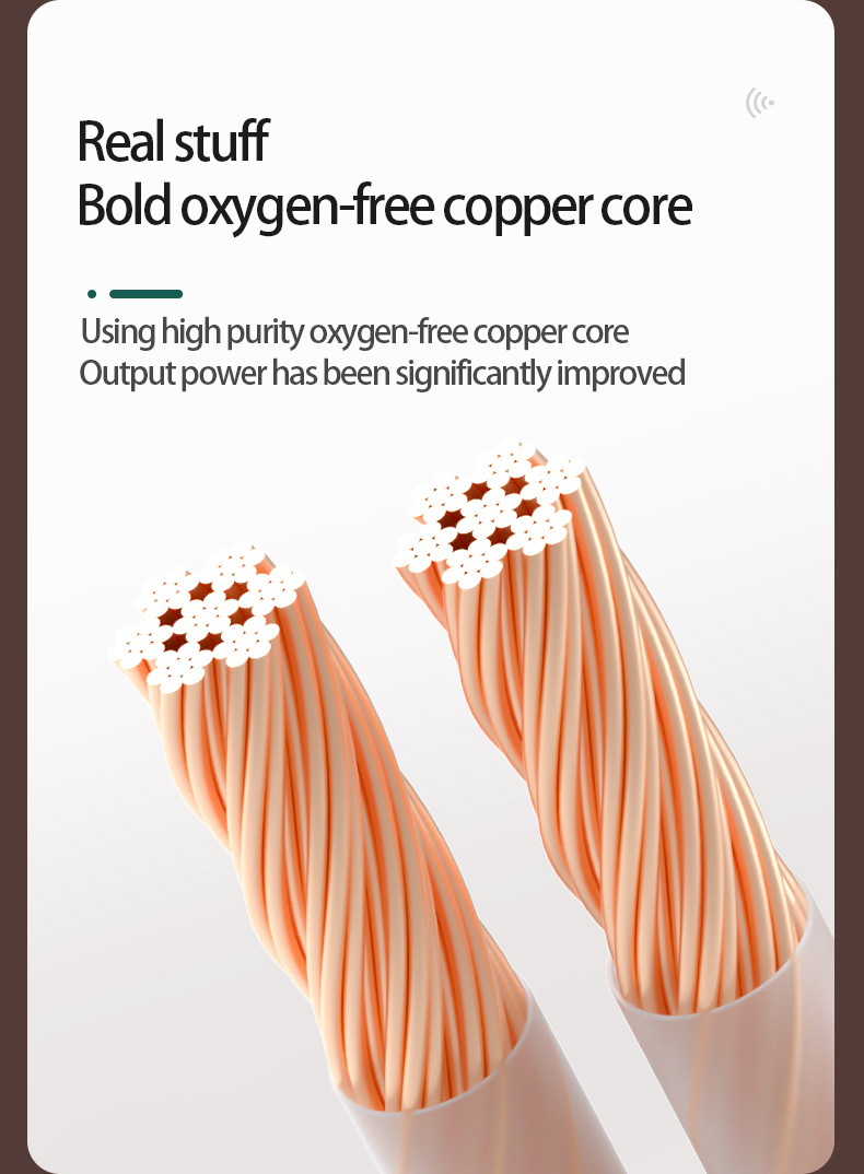 HUALIWEN – câble Audio hi-fi sans oxygène