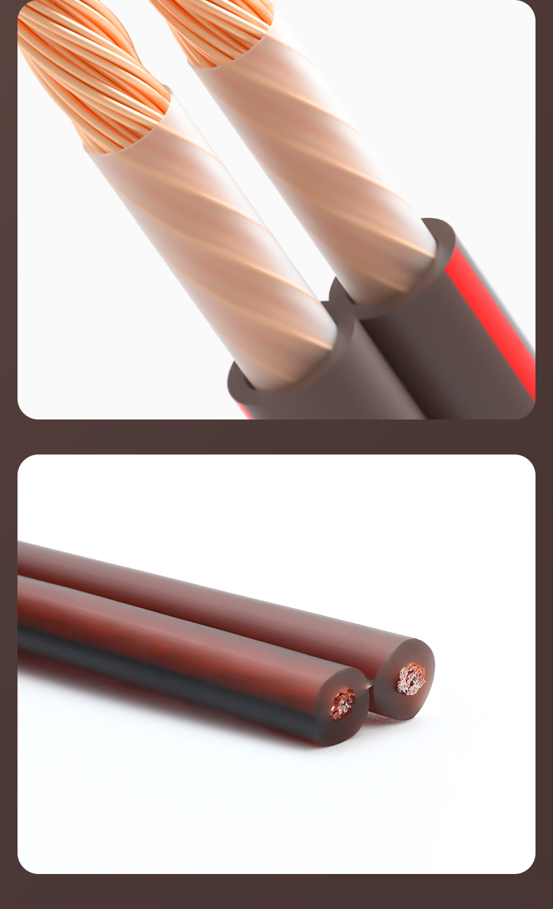 HUALIWEN – câble Audio hi-fi sans oxygène